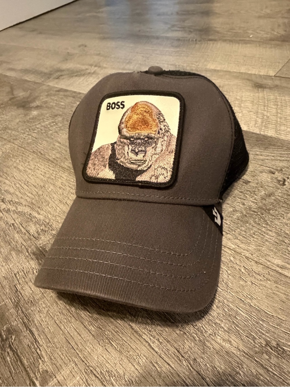 BOSS silverback Patch Trucker Hat - Goorin Bros